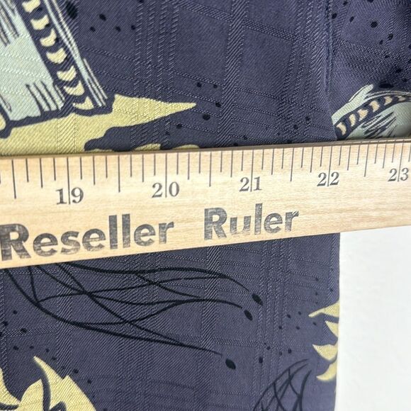 Tommy Bahama Mens Floral Hawaiian Silk Button Up Shirt Size large Beach Pool - Picture 6 of 8